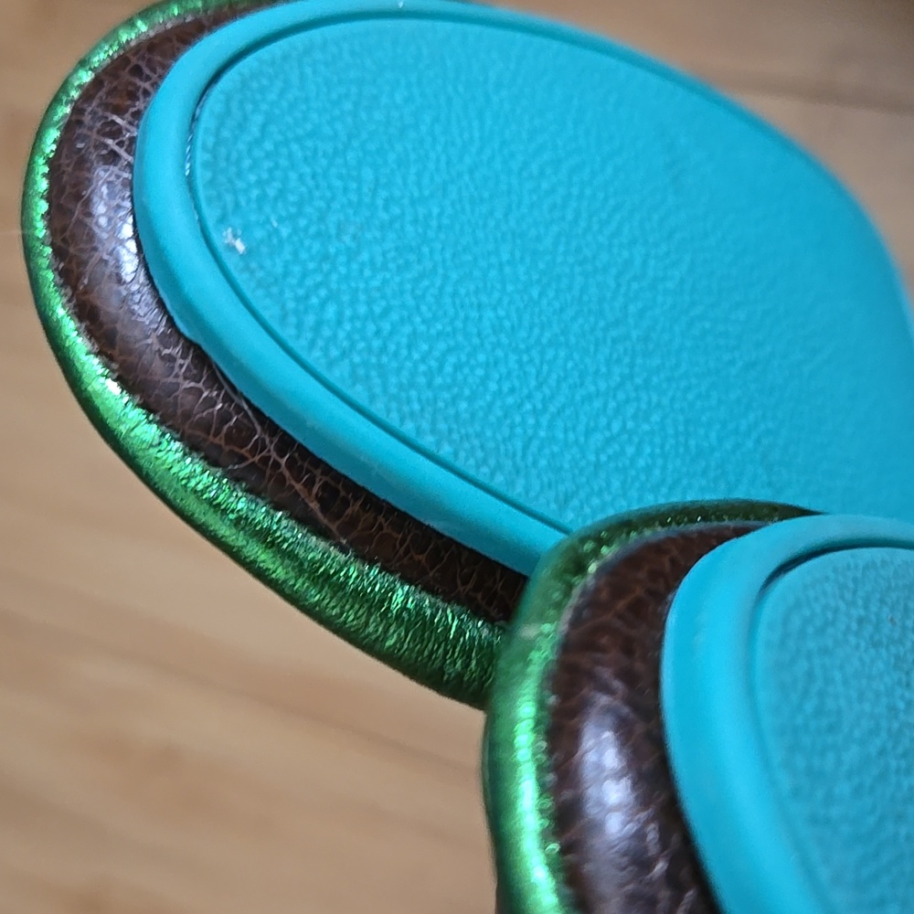 Tieks Shimmering Green Ballet Flats - Picture 4 of 4